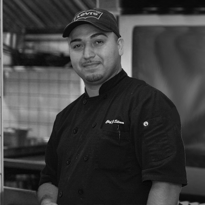 Silvano is our Executive Chef. He moved to the United States as a young boy from Mexico City, and attended a culinary school in North Carolina. In his career, he has worked at many fast-paced, high-volume restaurants. Eventually, he joined Vinos Finos where his talent and skills shine. His creativity and attention to detail is reflected in each dish that he prepares, and the flavors of his cuisine match his presentations.